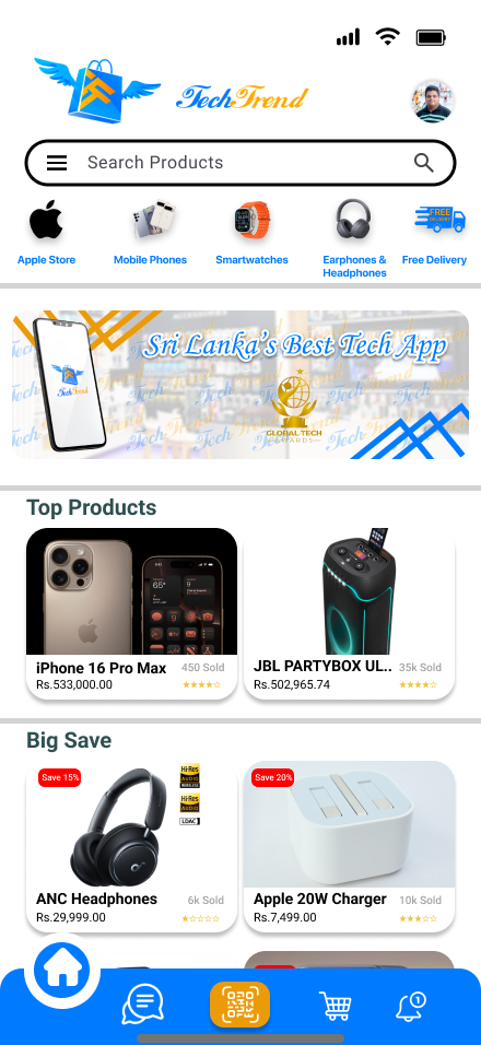 TechTrend Checkout Page